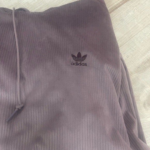 Adidas purple Sweater Hoodie -1X - Picture 6 of 12